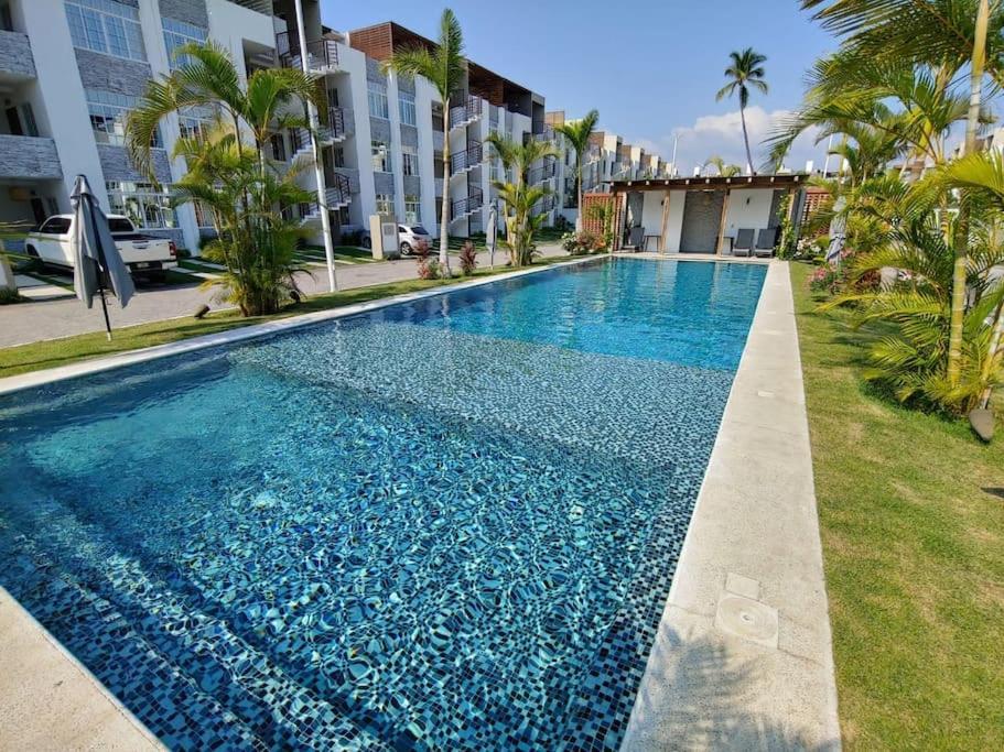 Departamento Con Alberca Apartment Манзанило Екстериор снимка